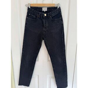 Sezane black jeans Brut Sexy. US size 24. Pre loved black denim.
